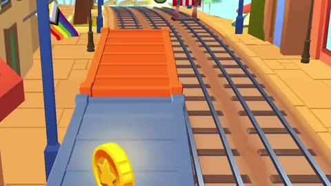 Subway Surf #subwaysurfers #subwaysurf #subwaysurfersshorts #subwaysurfvideos #games #gameplay