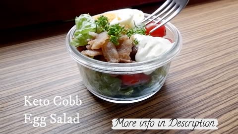 Keto Cobb Egg Salad