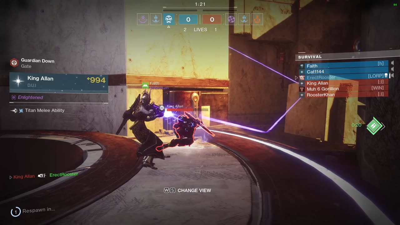 Destiny 2: Archives- insane jump snipe at the end