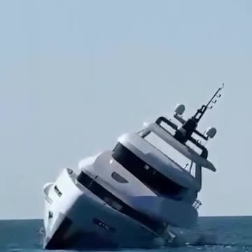 New million dollar luxury yacht sinks on its maiden launch