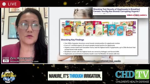 🚨 NEW: Disturbing new tests reveal HIGH levels of glyphosate found in ORGANIC cereal brands