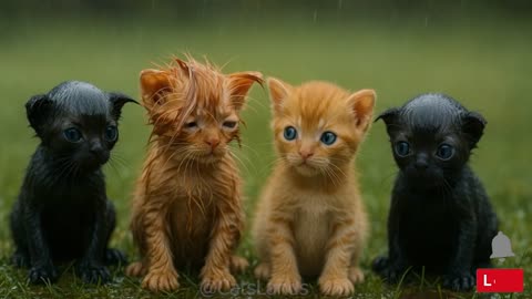 Funny Kittens First Haircut Chaos | Ginger Mama Cat Barber Shop Fail