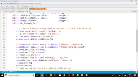 Salesforce Apex Videos-30.Map