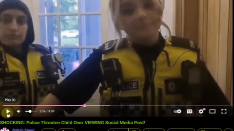 British Police Force Their Way Into Mother's Home Over A Post She Viewed On Social Media 