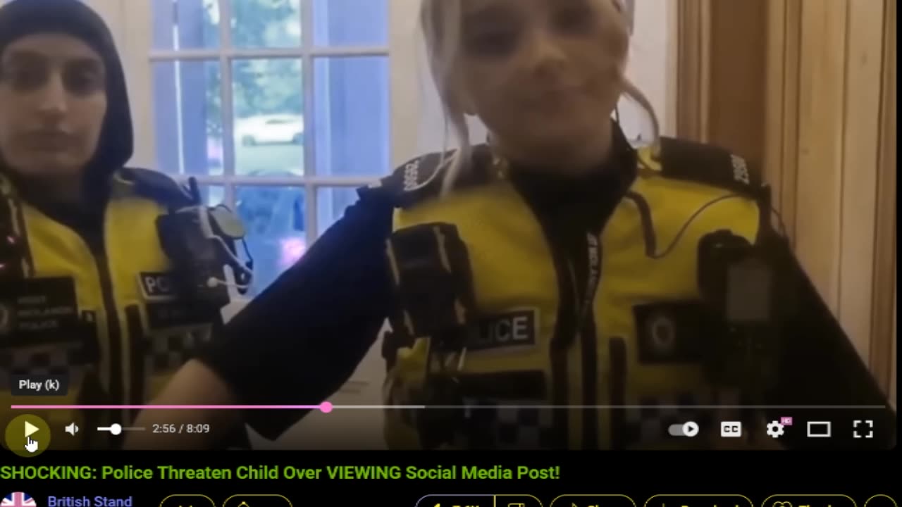 British Police Force Their Way Into Mother's Home Over A Post She Viewed On Social Media