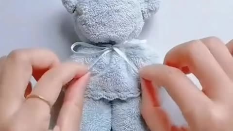 cute doll in home made