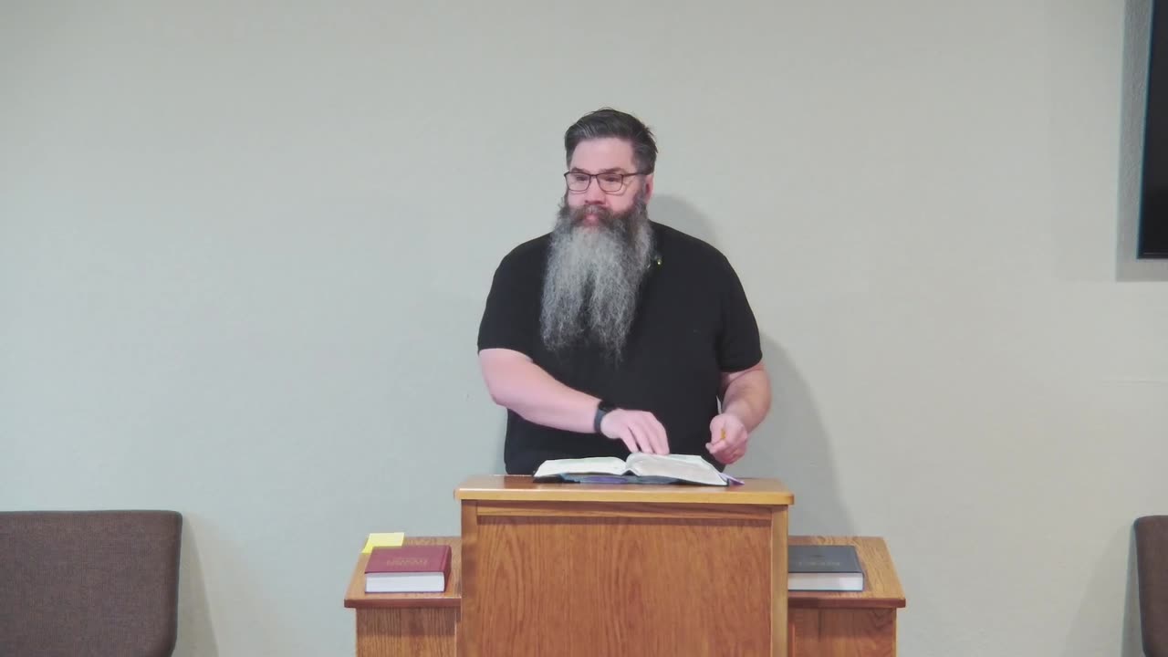 Luke Chapter 3 part 1 with Pastor Scott. 5-18-25