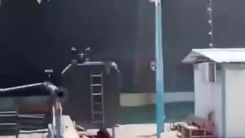 Huge ship out of control in Suez Canal