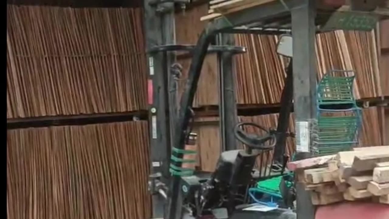 Wood drying room