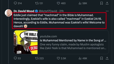 EPIC DAWAH FAIL Deen Show Gets Brutally Ratioed After Lying About Bible