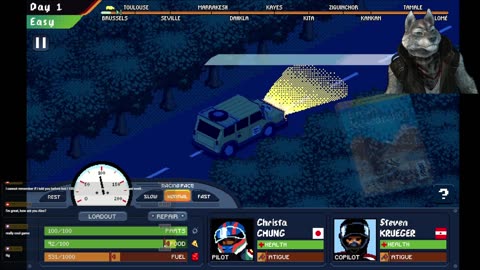 Stream 260: The Road to Gamescom (Cyber Clutch and Desert Race)
