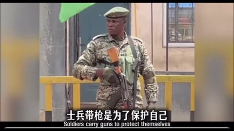 How could the China People's Liberation Army not bring guns to disaster relief?