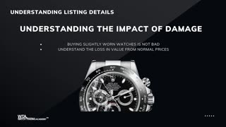 Understanding Listing Details