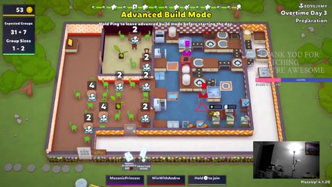 Win With Andrew - PlateUp! - with Tina