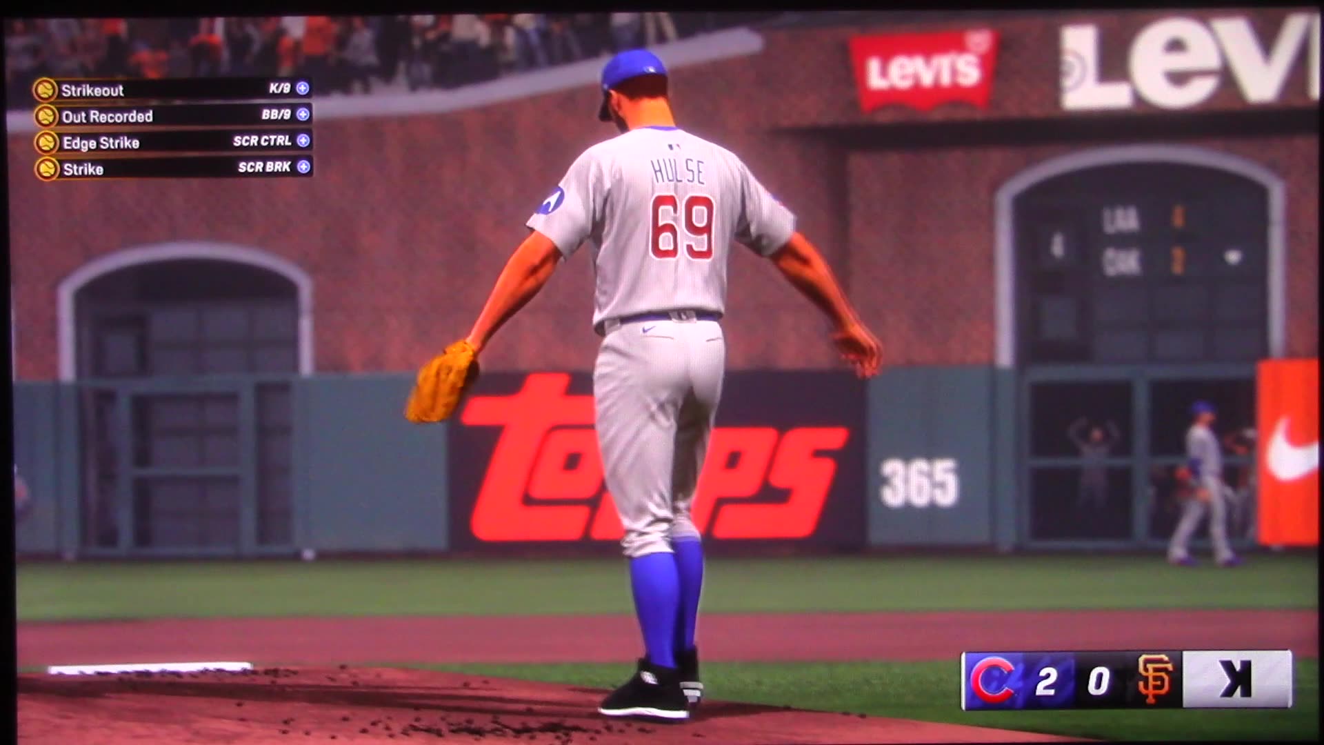 MLB The Show: Chicago Cubs vs San Francisco Giants (S18 NLCS G4)