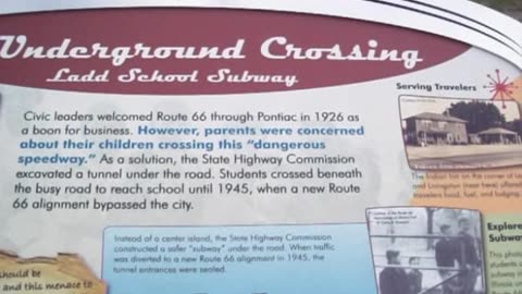 An Underground Crossing Ladd School Subway