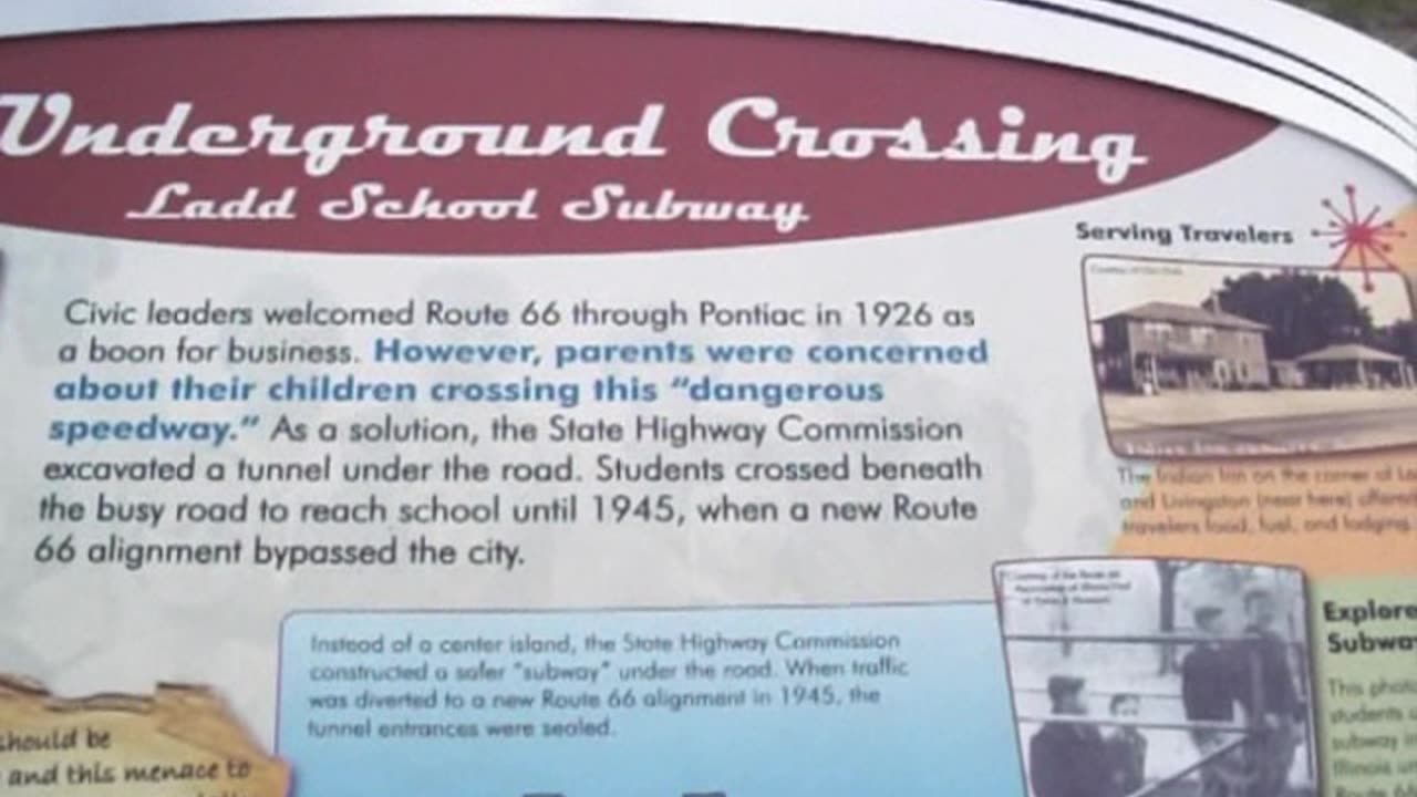 An Underground Crossing Ladd School Subway