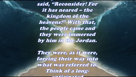 Matthew 11:12 - Daily Bible Verse Commentary