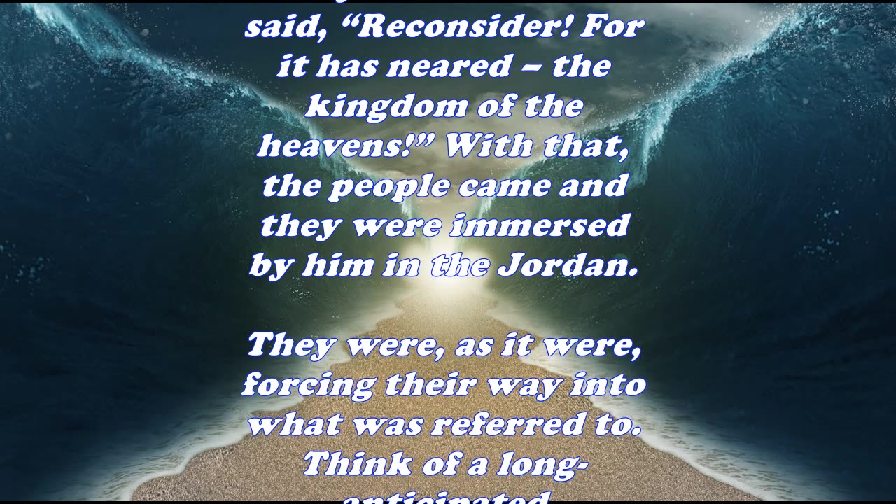 Matthew 11:12 - Daily Bible Verse Commentary