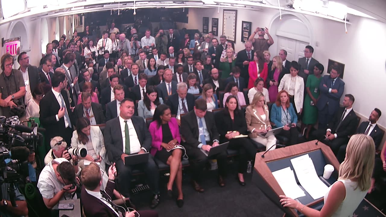 Press Secretary Karoline Leavitt Briefs Members of the Media, Aug. 19, 2025