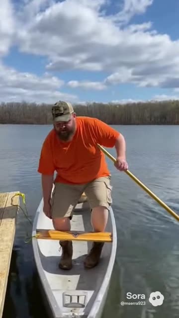 Canoe Entry Fail