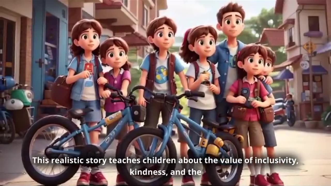 The bicycle race||Sarah and Ethan||Best Friend