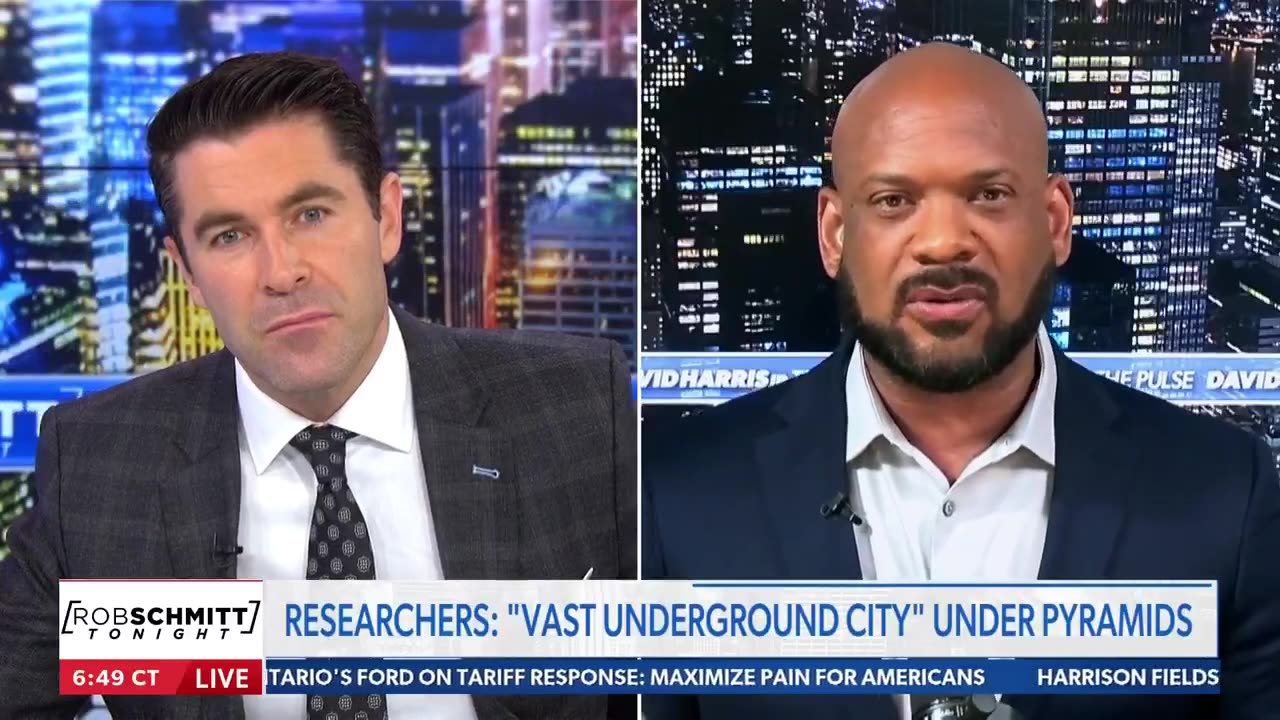 David Harris Jr. & Rob Schmitt discuss the breakthru discovery of the Pyramids