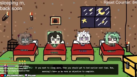 Filian's Hardcore Minecraft Marathon [Day 3] AI Overnight - Part 10/12 (12/7/2025)