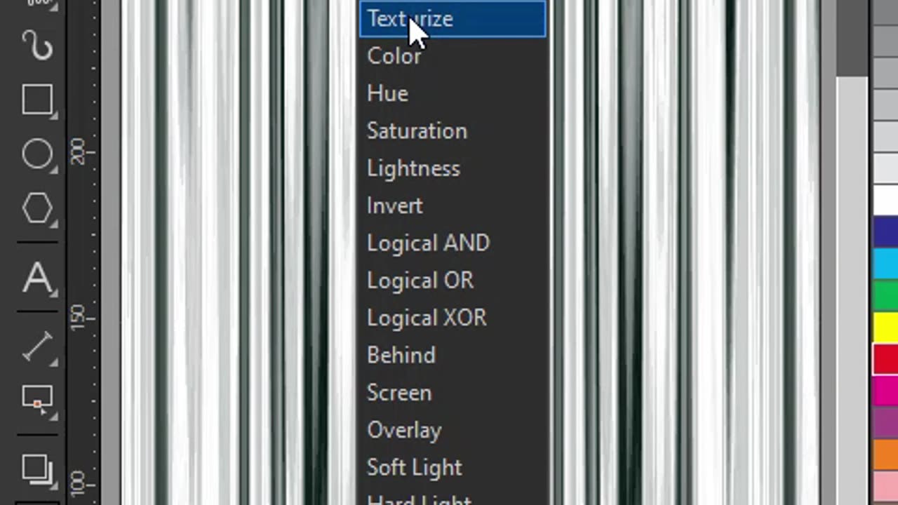 How to create a quick stage curtain effect using CorelDraw