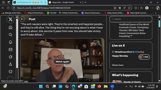 Scott Adams Says is dying from Cancer After Vaccine, Learn From This