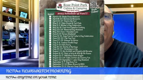 NCTV45 NEWSWATCH MORNING SUN JUNE 15 2025 WITH ANGELO PERROTTA