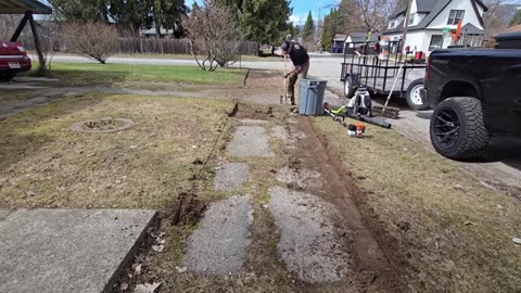Peeling Back A CENTURY OLD Sidewalk To Help It BREATHE Again_part7