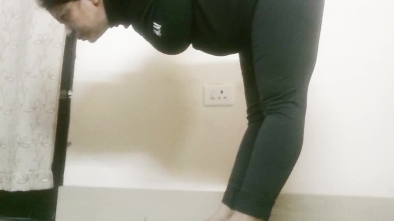 Forward Bending ( dwikonaasan)