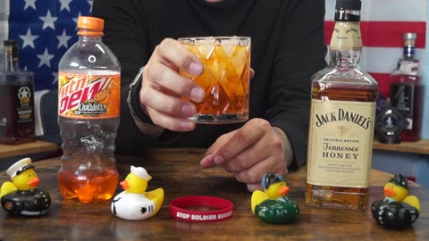 Fred Thomson - Jack Daniels Tennessee Honey Whiskey & Mtn Dew Livewire Orange Soda