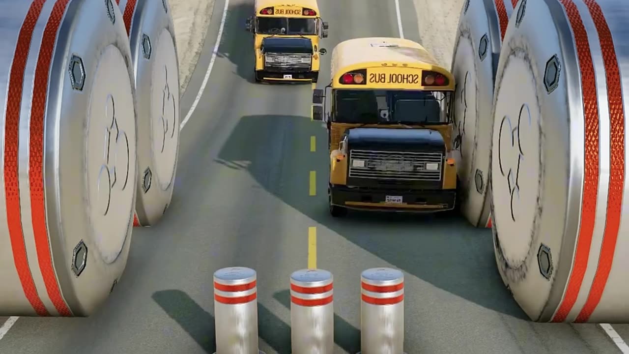 BeamNG.drive - G-Wagon vs Giant Hammer Trap | Realistic Car Crash Test!"