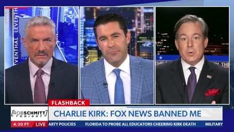 Rob Schmitt, Ed Henry & Rick Leventhal talk about Fox shunning Charlie.