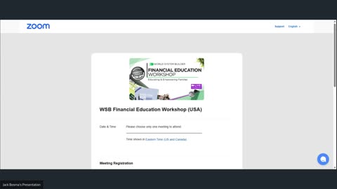 WSB National Workshops