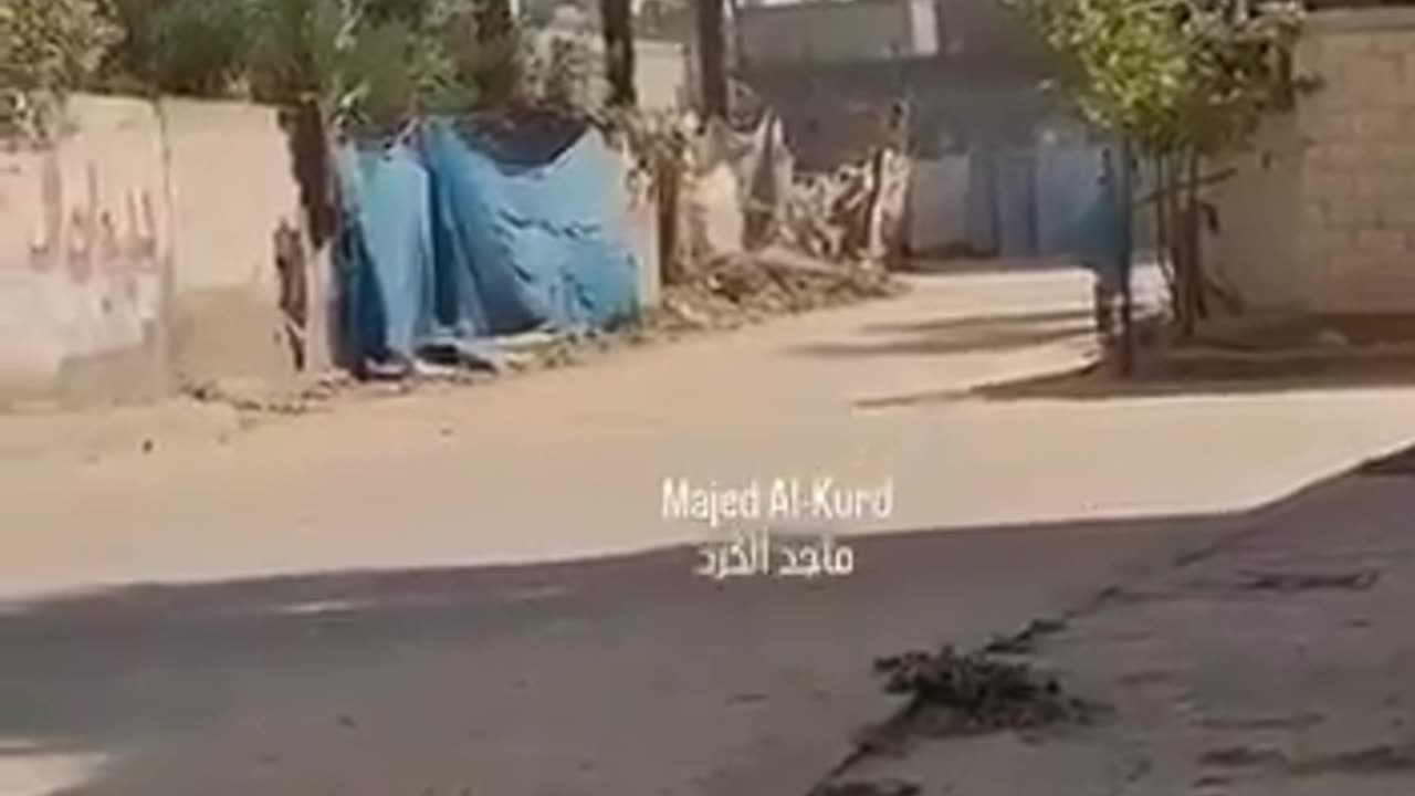Footage captures the moment an Israeli strike hit a building in Deir al-Balah