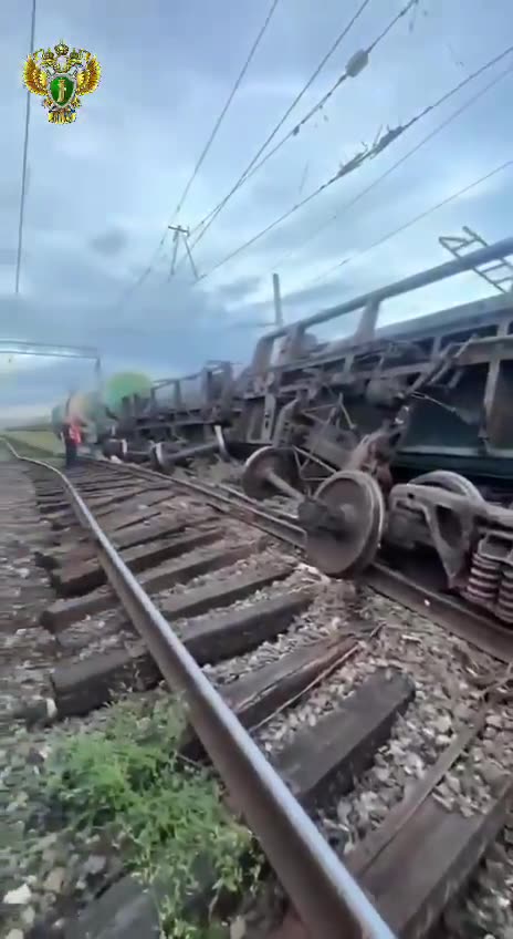 Train Carrying Fuel Derails in Birobidzhan, Russia