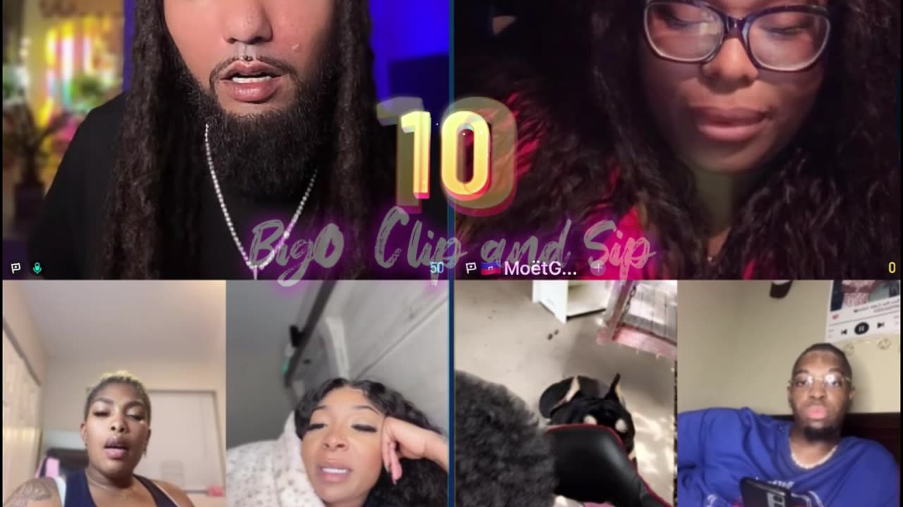 Team PK Moet Papi Lilly Smooth J Shad MaRae GG Droski 8/13/25 #bigoclipandsip