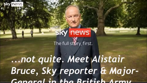 Sky News sneaky royal reporter Alastair Bruce made Major-General in the British Army by King Charles