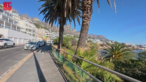 INSIDE South Africa’s Most Luxurious Beach Street 😍🌴 | Camps Bay Walk