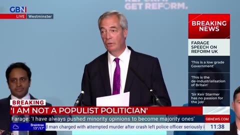 Farage: Scrap Net Zero, DEI, and Illegal Immigration