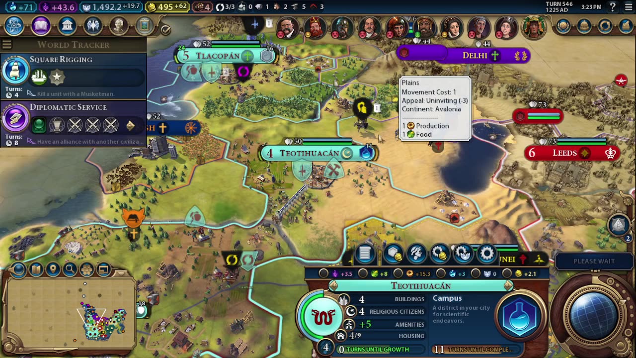 Civs 6: To The Edge Of The World and Back Again