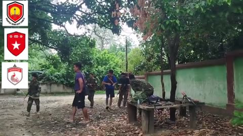 ⚔️🏘️ Myanmar War | Yadanarbon Front Clashes in Mingun, Sagaing | RCF