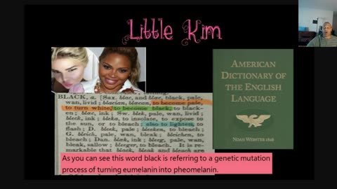 Here is some information on the biochemical breakdown of the word black.