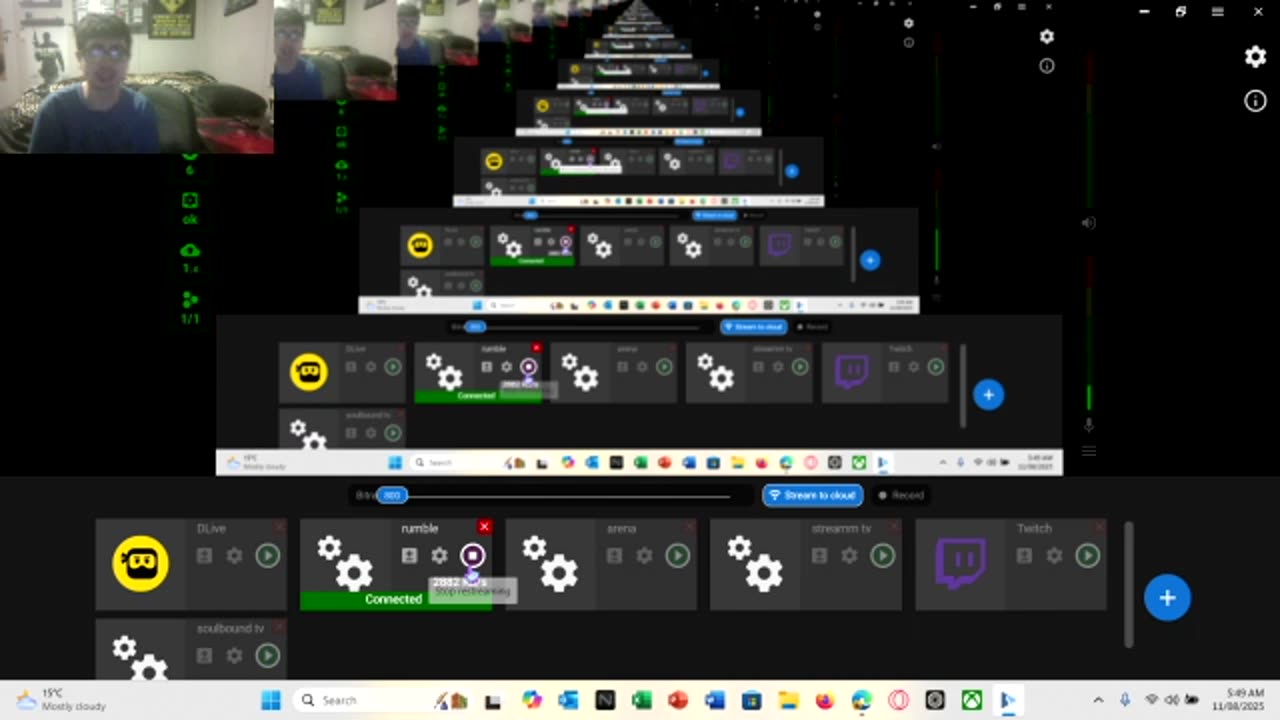 come watch me do stuff and have fun and maybe chat to