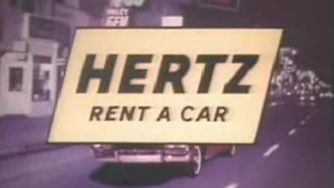 Commercial - Hertz Car Rental ( Mid 60s,color )