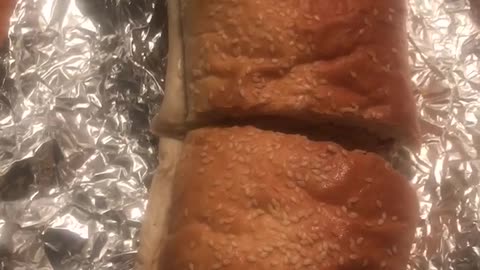 Huge Eggplant Stromboli From This Long Time Brooklyn, New York Catering Place