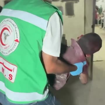 Painful scenes from I$raeli occupation planes bombing Al-Farabi School (Graphic)